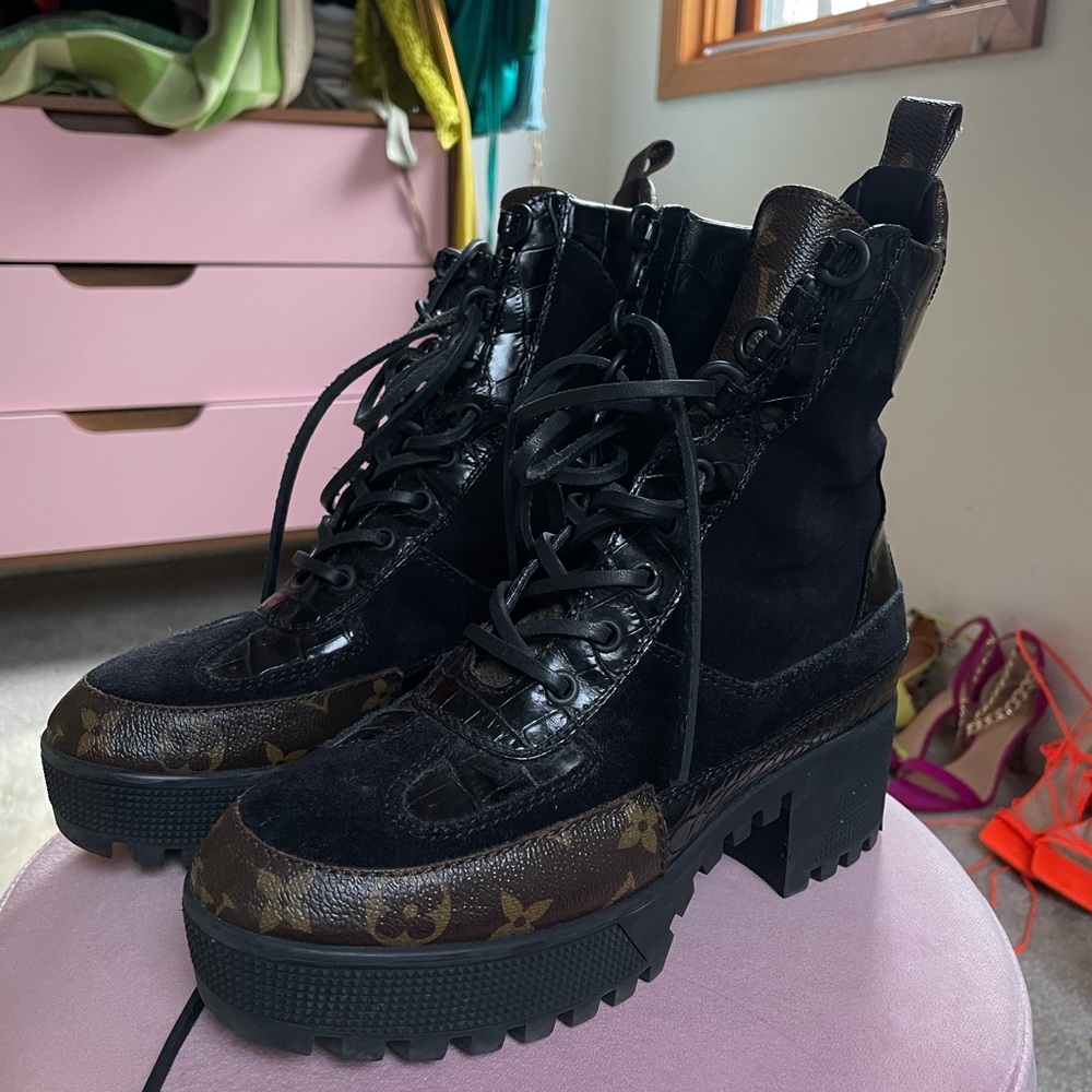 ❤️‍🔥❗️ LOUIS VUITTON LAUREATE PLATFORM BOOT❤️‍🔥❗️